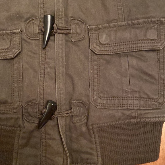 United Colors Of Benetton. Vintage Winter Coat. Size 42. Removable Hood. - Picture 5 of 16